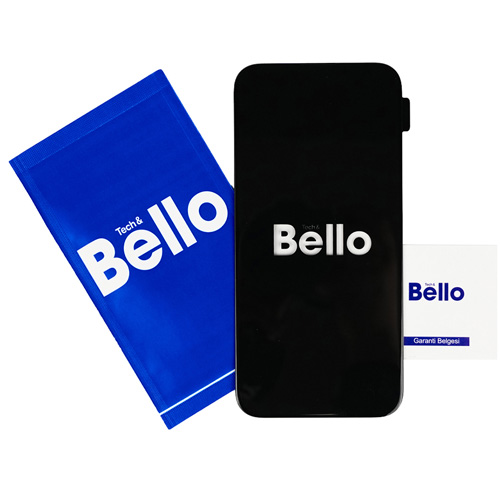 Bello İphone 15 Pro Max Uyumlu Temperli Tam Kaplama Ekran Koruyucu
